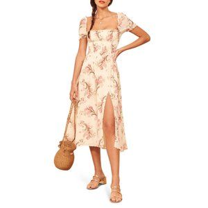 NEW Reformation Inka Floral Dress